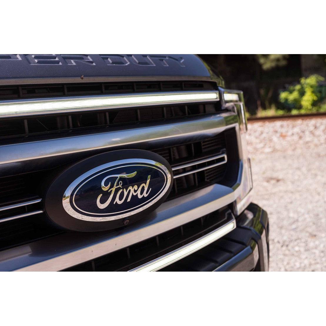 2020-2022 Powerstroke Platinum XBG LED Grille Inserts (XBG25)-LED Grille-Morimoto-Dirty Diesel Customs