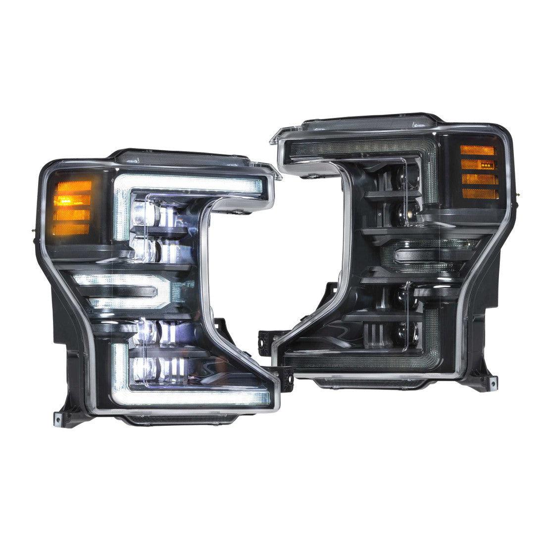 2020-2022 Powerstroke XB Hybrid LED Headlights (LF508)-Headlights-Morimoto-Dirty Diesel Customs