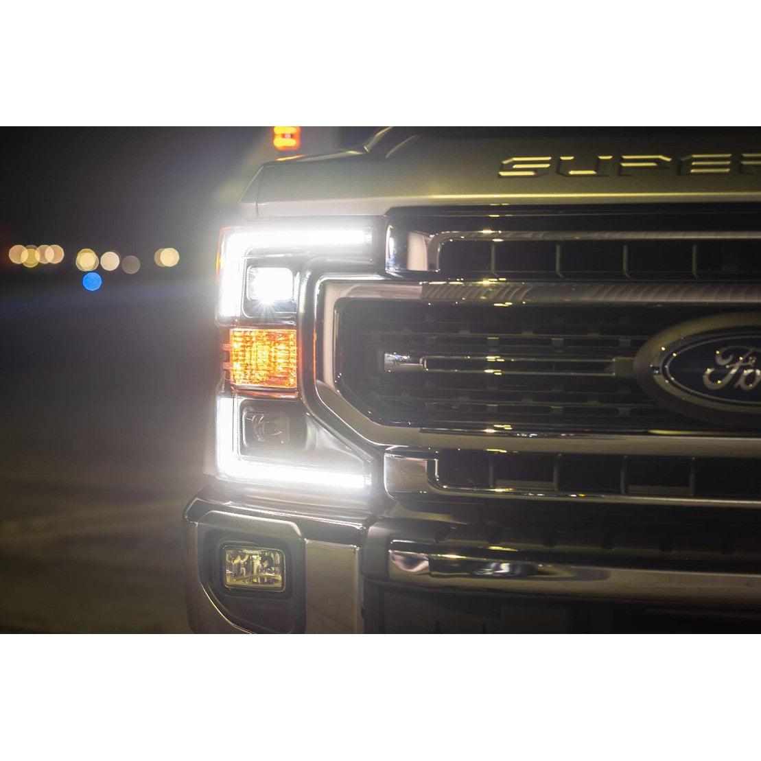 2020-2022 Powerstroke XB Hybrid LED Headlights (LF556.2)-Headlights-Morimoto-Dirty Diesel Customs
