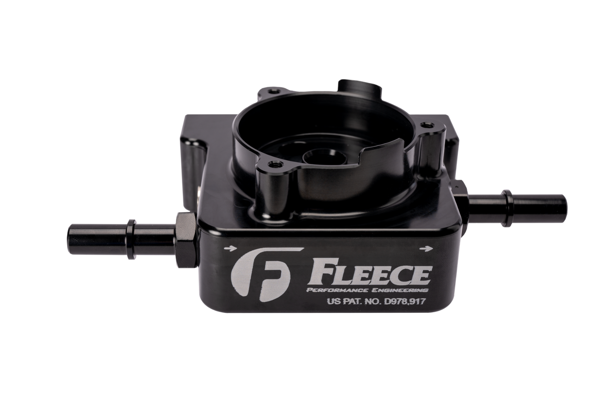 2020-2024 Duramax Fuel Filter Upgrade Kit (FPE-L5P-FFBA-20)-Fuel Filter Adapter-Fleece Performance-Dirty Diesel Customs