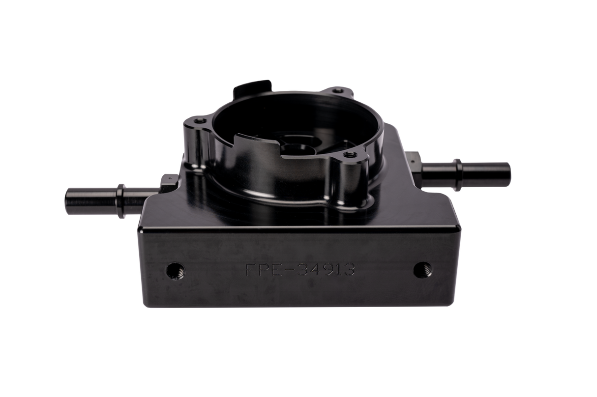 2020-2024 Duramax Fuel Filter Upgrade Kit (FPE-L5P-FFBA-20)-Fuel Filter Adapter-Fleece Performance-Dirty Diesel Customs