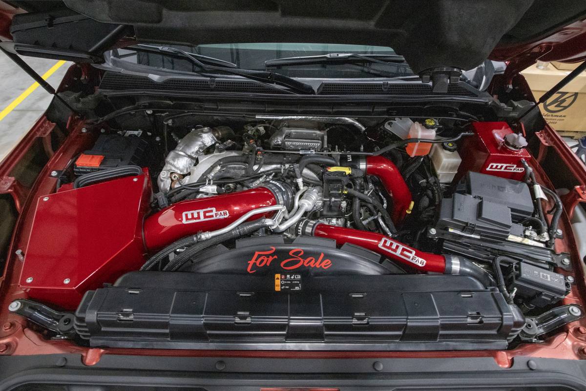 2020-2024 Duramax Stage 3 High Flow Intake Kit (WCF100418)-Intake Kit-Wehrli Custom Fabrication-Dirty Diesel Customs