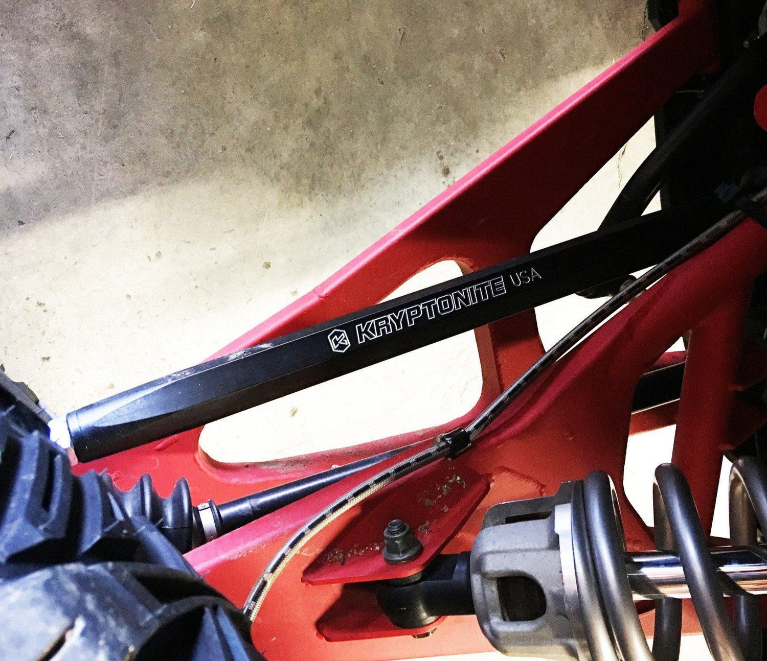 2020-2024 Polaris Stage 2 Death Grip Tie Rods (KRTRZ21)-UTV Steering Components-KRYPTONITE-Dirty Diesel Customs