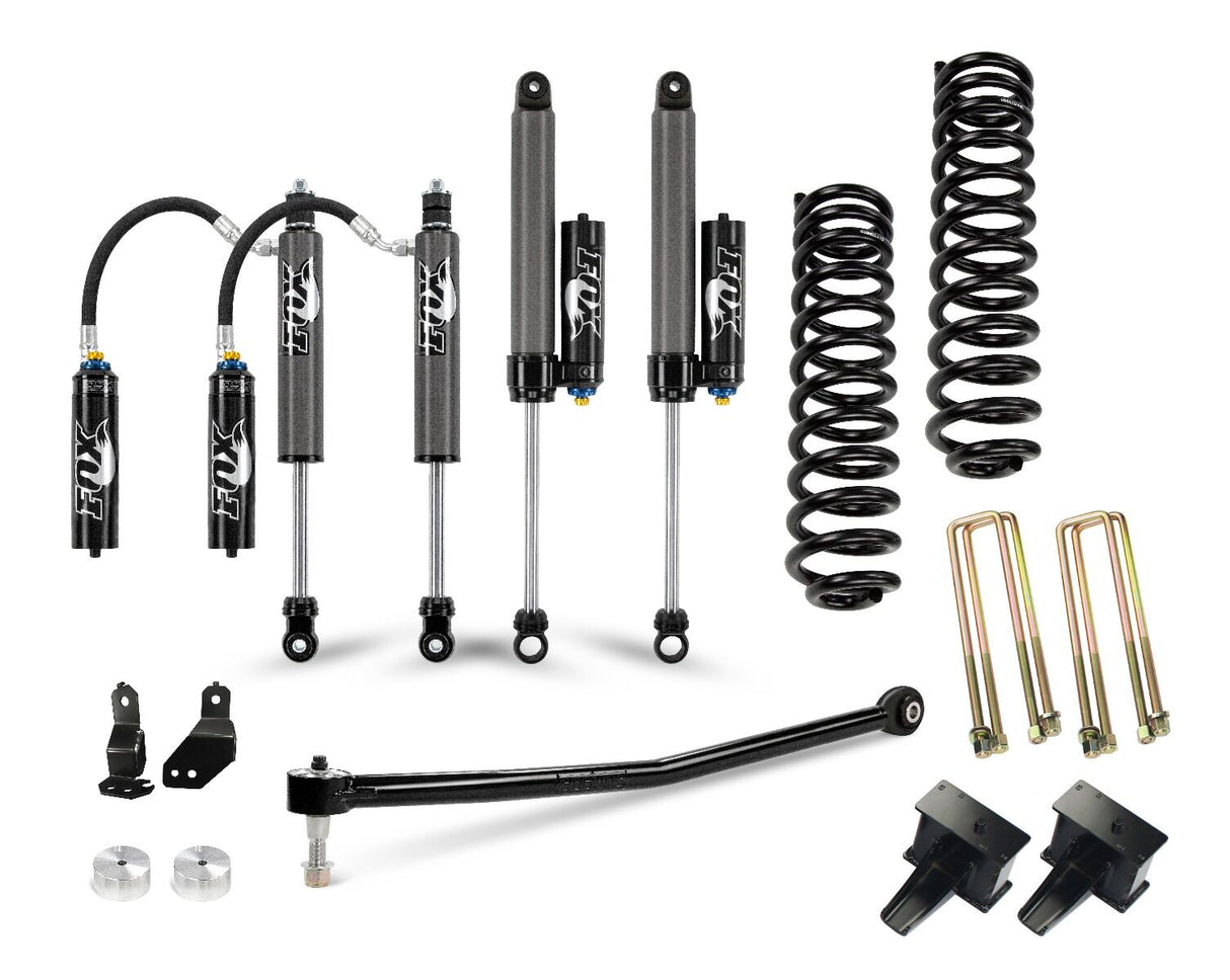 2020-2024 Powerstroke 3" Elite Lift Kit Fox 2.5 DSC Reservoir Shocks (220-P0950)-Lift Kit-Cognito Motorsports-Dirty Diesel Customs