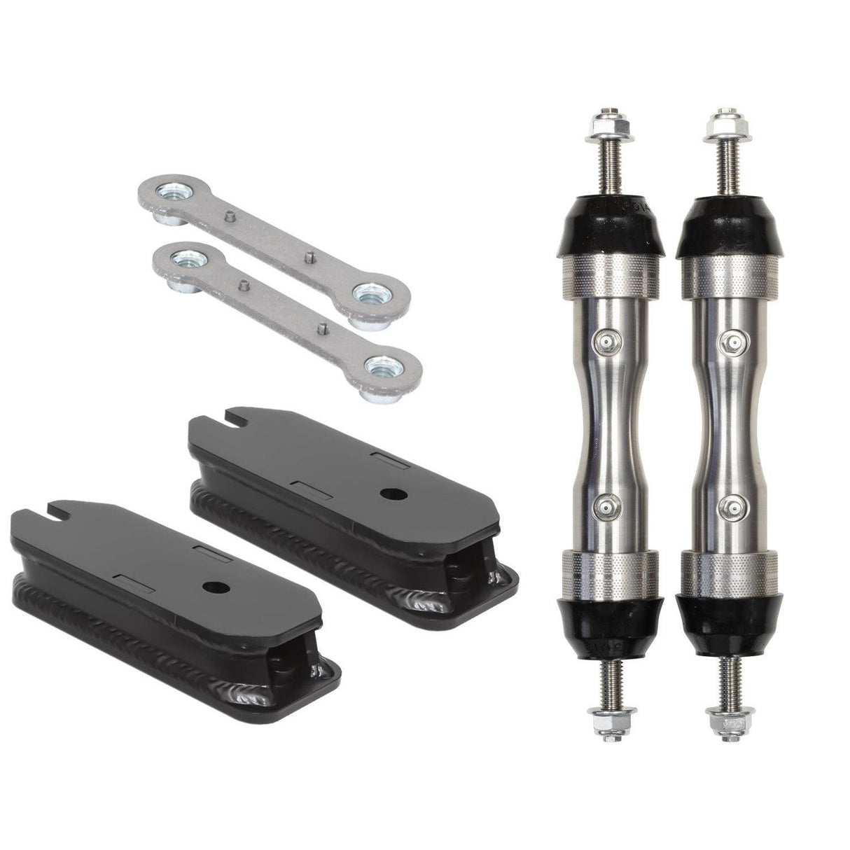 2020-2024 Powerstroke Extended End Links w/ Drop Brackets 3.5" Lift (CS-FELKIT-LVL-20)-Sway Bar End Links-Carli Suspension-Dirty Diesel Customs