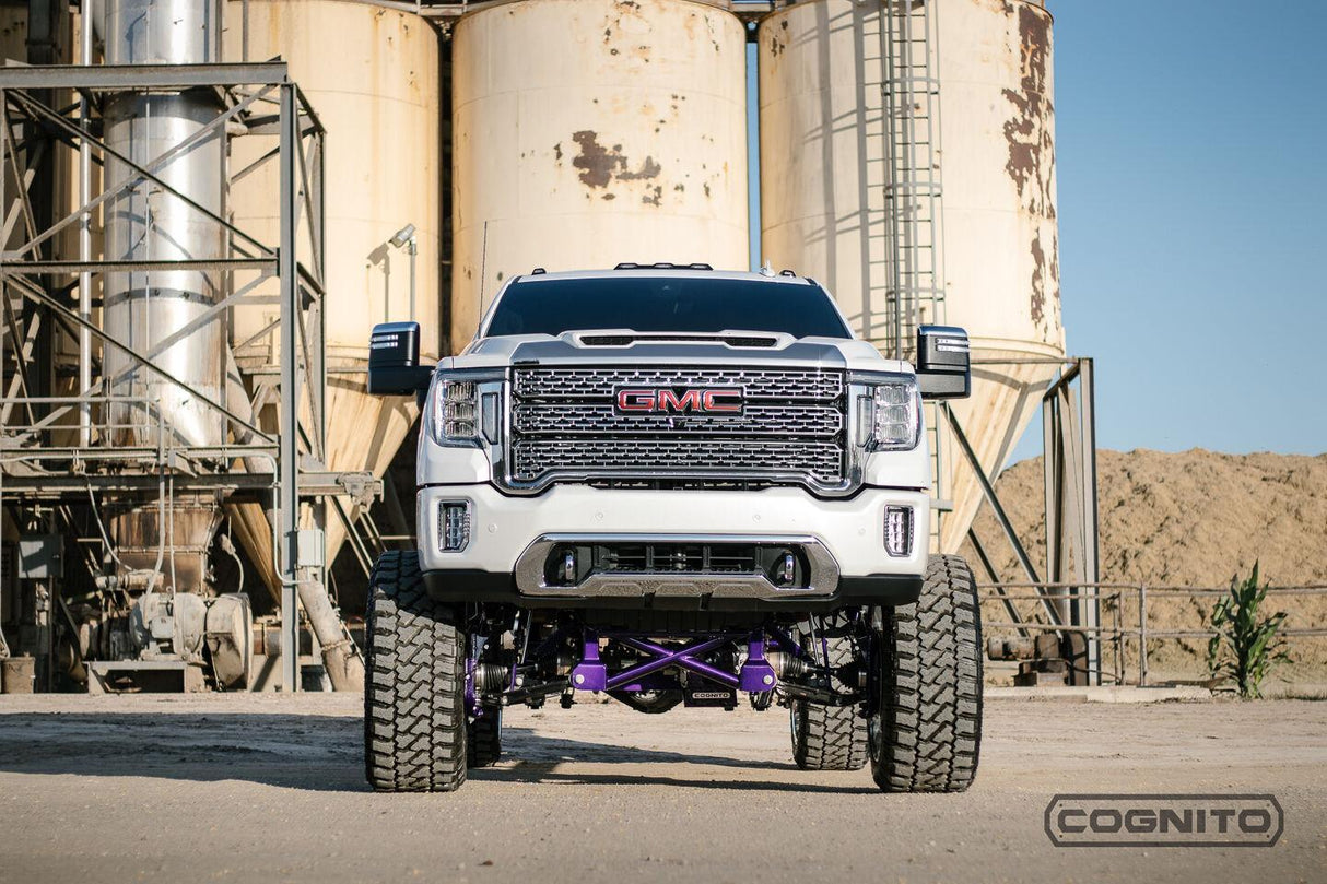 2020-2025 Duramax 10" Lift Kit W/ Fox 2.0 Performance Series Remote Reservoir Shocks (210-P1034)-Lift Kit-Cognito Motorsports-Dirty Diesel Customs