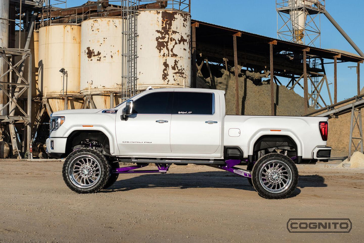 2020-2025 Duramax 10" Lift Kit W/ Fox 2.0 Performance Series Remote Reservoir Shocks (210-P1034)-Lift Kit-Cognito Motorsports-Dirty Diesel Customs
