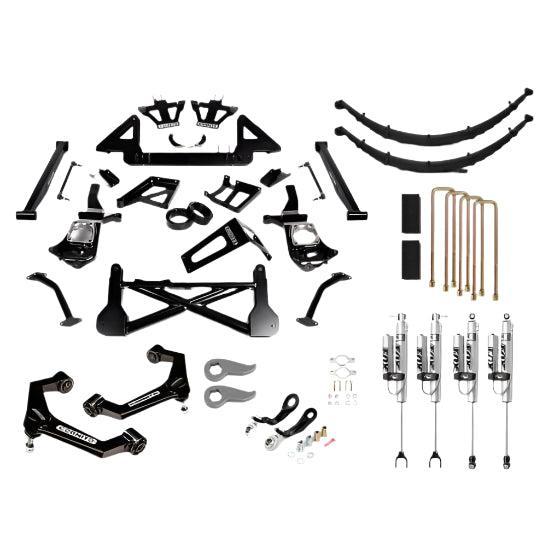 2020-2025 Duramax 12" Performance Lift Kit W/ Fox 2.0 Performance Series Remote Reservoir Shocks (210-P1035)-Lift Kit-Cognito Motorsports-Dirty Diesel Customs