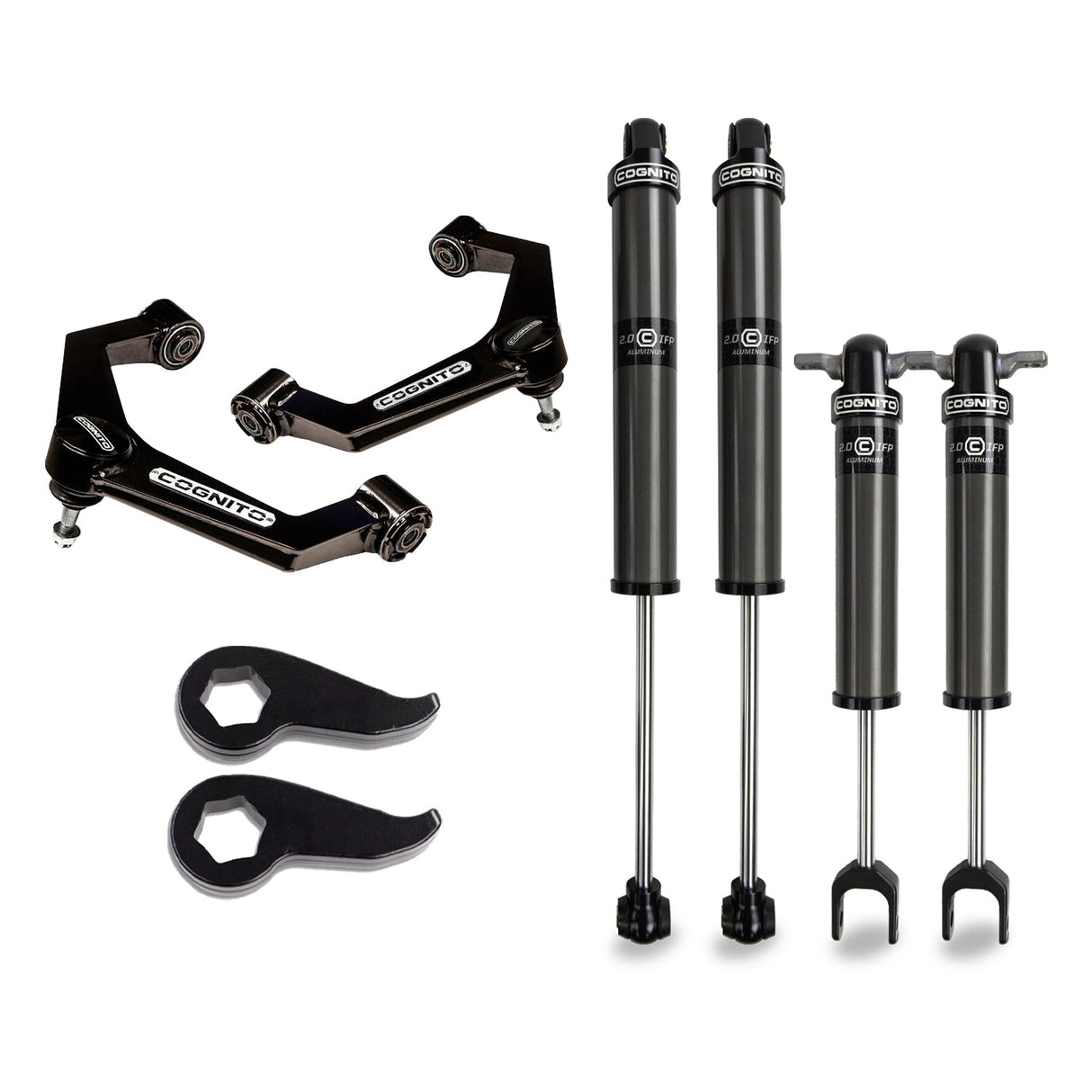 2020-2025 Duramax 3" Performance Leveling Kit W/ 2.0 Shocks (110-P1326)-Leveling Kit-Cognito Motorsports-Dirty Diesel Customs