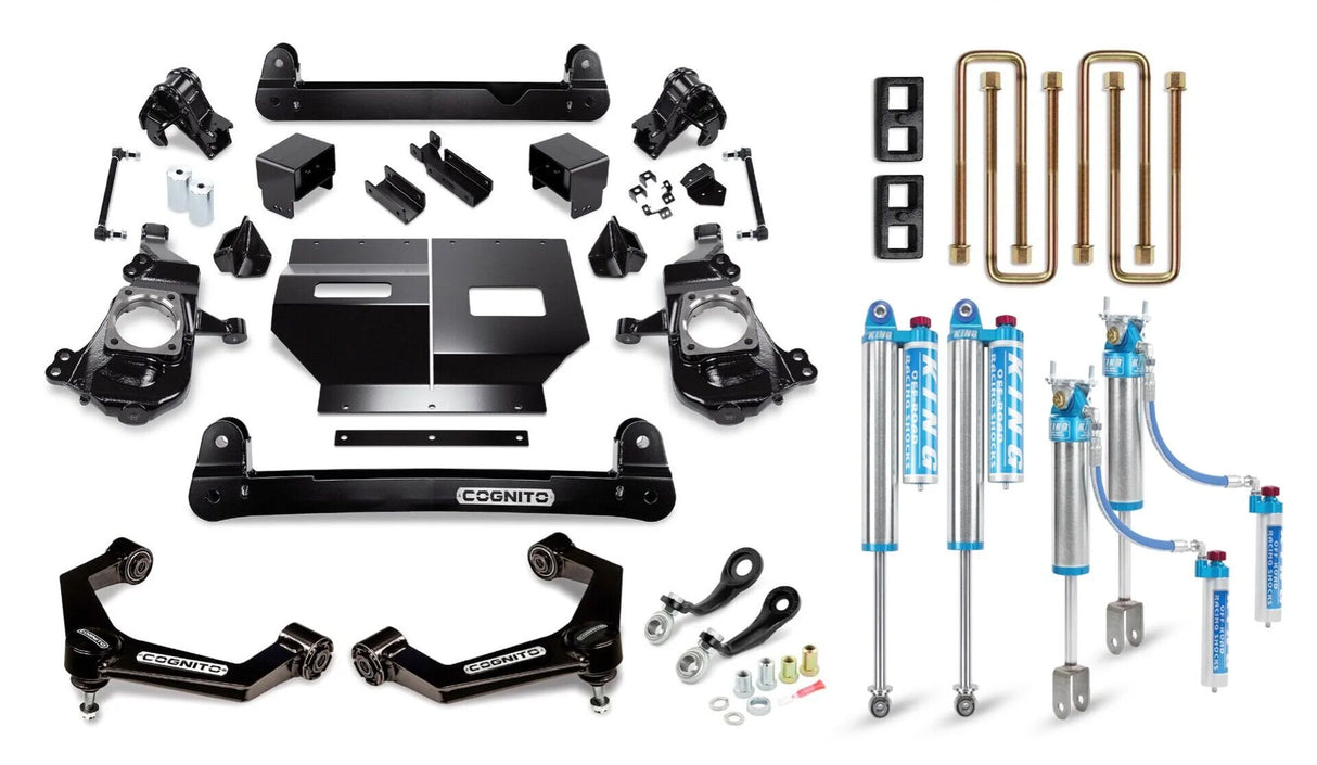 2020-2025 Duramax 4" Elite Lift Kit W/ King 2.5 Reservoir Shocks (510-P1179)-Lift Kit-Cognito Motorsports-Dirty Diesel Customs