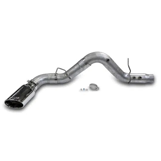 2020-2025 Duramax 5" DRW Monster Exhaust Cerakote Black Tip - No Muffler (49809-B)-Filter Back Exhaust System-Banks Power-Dirty Diesel Customs