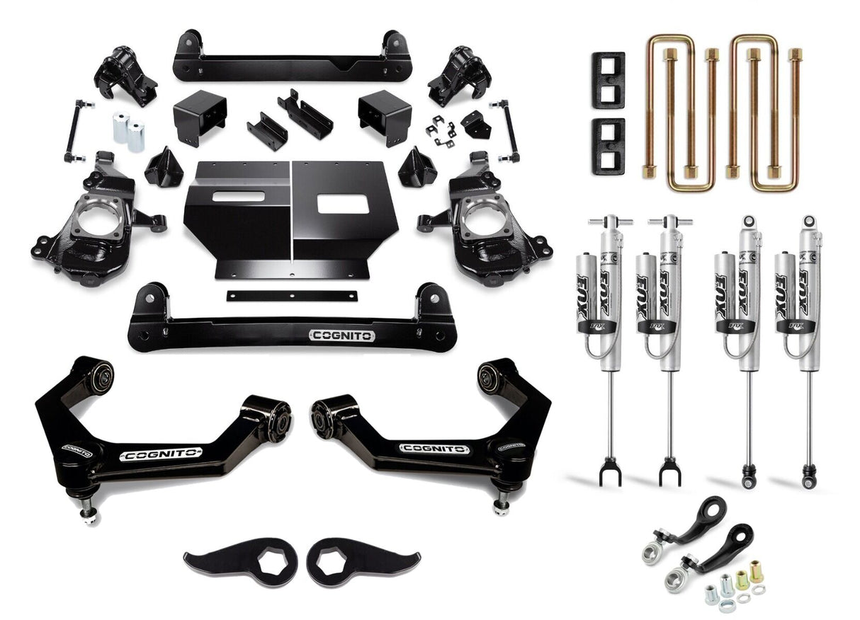 2020-2025 Duramax 5" Performance Lift Kit W/ Fox 2.0 Shocks (110-P1270)-Lift Kit-Cognito Motorsports-Dirty Diesel Customs