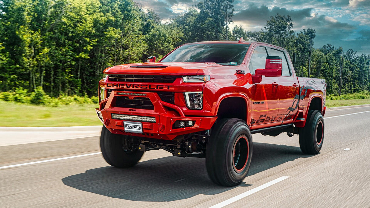 2020-2025 Duramax 7" Front & Rear Lift Kit W/ Fox 2.0 Performance Series Shocks (110-P1033)-Lift Kit-Cognito Motorsports-Dirty Diesel Customs