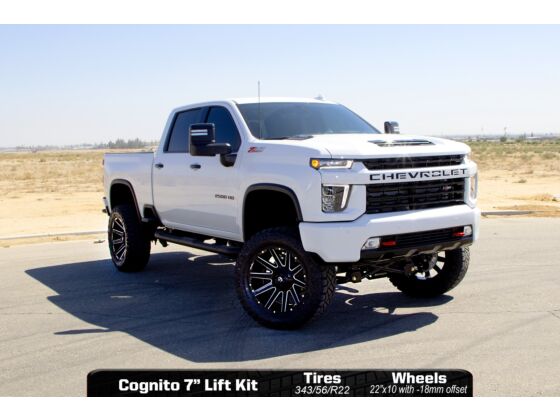 2020-2025 Duramax 7" Premier Lift Kit W/ Elka 2.5 Reservoir Shocks (210-P1183)-Lift Kit-Cognito Motorsports-Dirty Diesel Customs