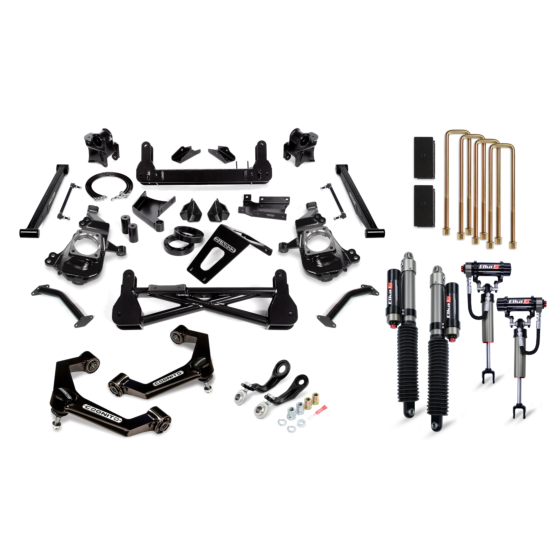 2020-2025 Duramax 7" Premier Lift Kit W/ Elka 2.5 Reservoir Shocks (210-P1183)-Lift Kit-Cognito Motorsports-Dirty Diesel Customs