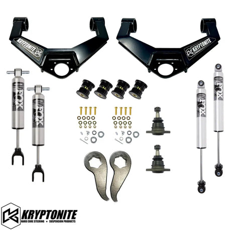 2020-2025 Duramax Stage 4 Leveling Kit w/ Fox Shocks (KR20STAGE4FOX)-Leveling Kit-KRYPTONITE-Dirty Diesel Customs