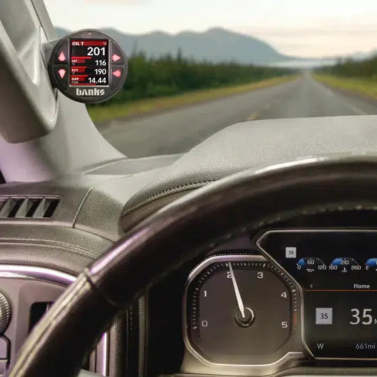 2020-2025 Duramax iDash Stealth Pod Mounts (633XX)-Monitor Mount-Banks Power-Dirty Diesel Customs