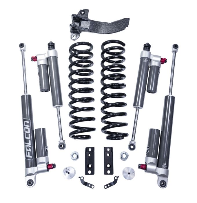 2020-2025 Super Duty 2.5" Coil Spring Front Lift Kit W/Falcon 3.3 Shocks (46-20255)-Lift Kit-ReadyLift-Dirty Diesel Customs