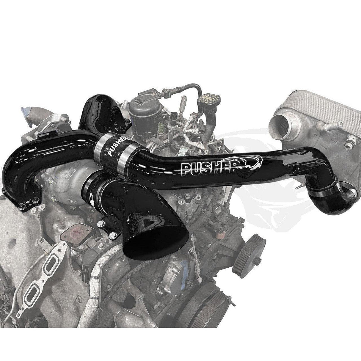 2020+ Powerstroke Intake System w/ Turbo Inlet (PFP20XXIT)-Intercooler Piping-Pusher-Dirty Diesel Customs