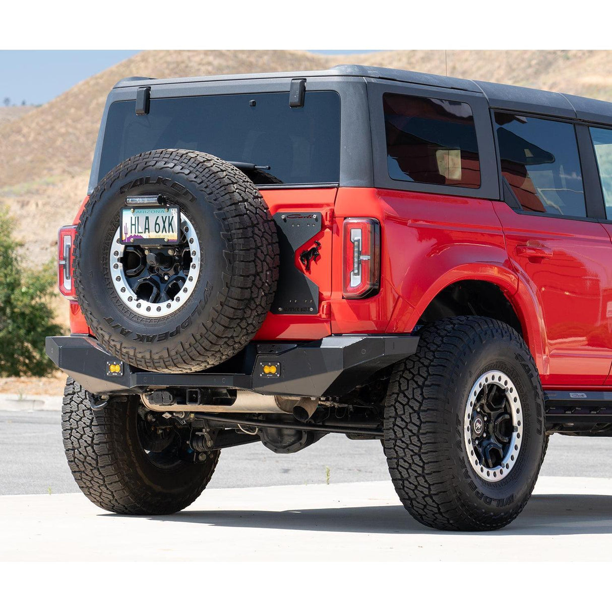 2021-2024 Bronco Carli Rear Bumper (CS-BRBMPR-21-R)-Bumpers-Carli Suspension-Dirty Diesel Customs