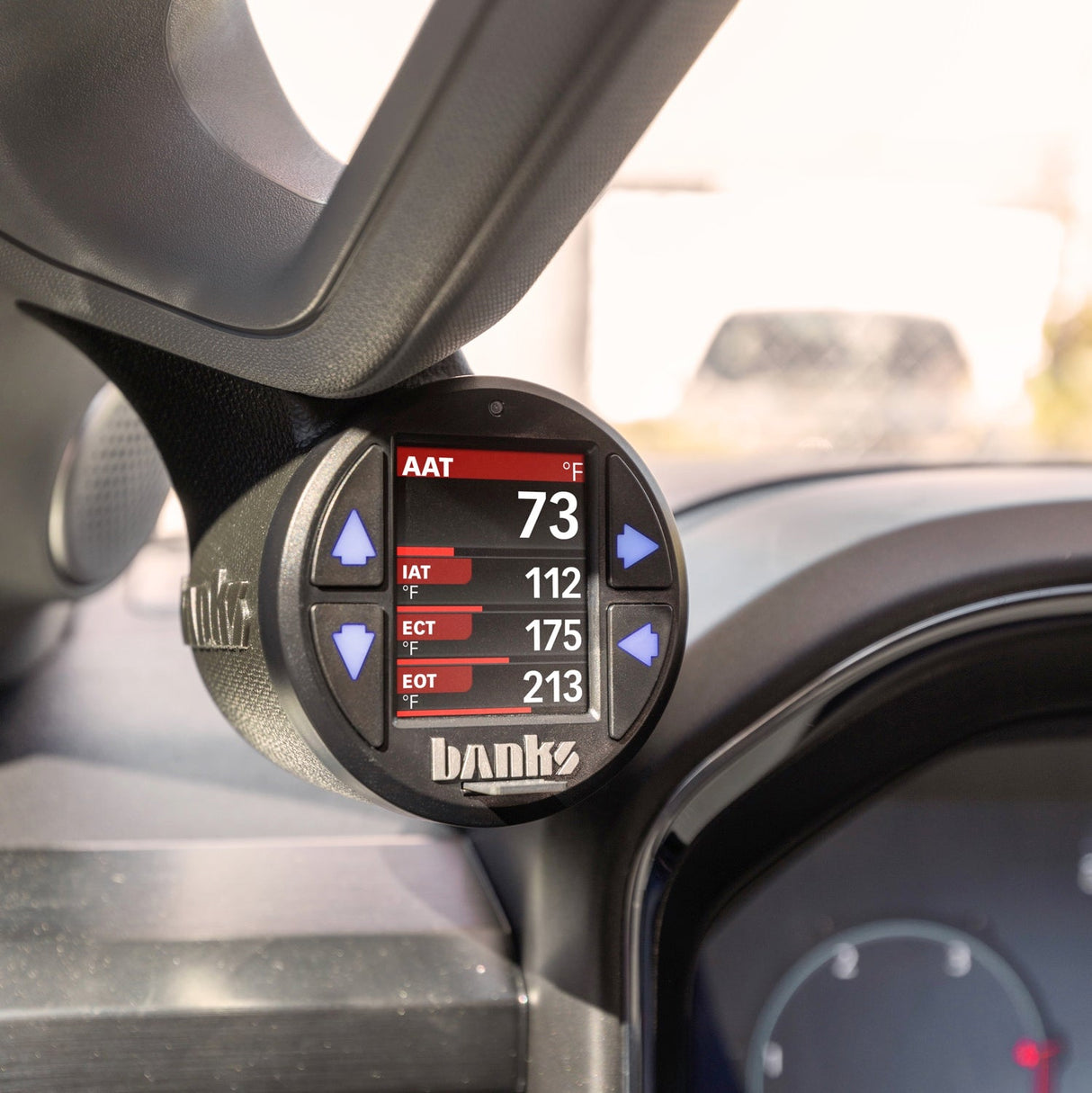 2021-2025 Powerstroke Banks iDash Stealth Pod Mounts (6332X)-Monitor Mount-Banks Power-Dirty Diesel Customs