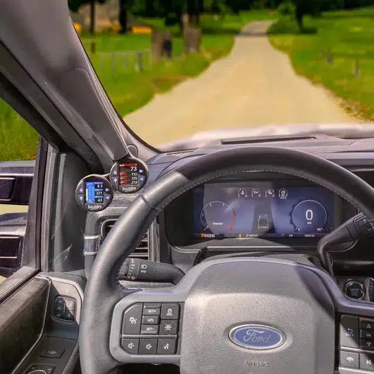 2021-2025 Powerstroke Banks iDash Stealth Pod Mounts (6332X)-Monitor Mount-Banks Power-Dirty Diesel Customs