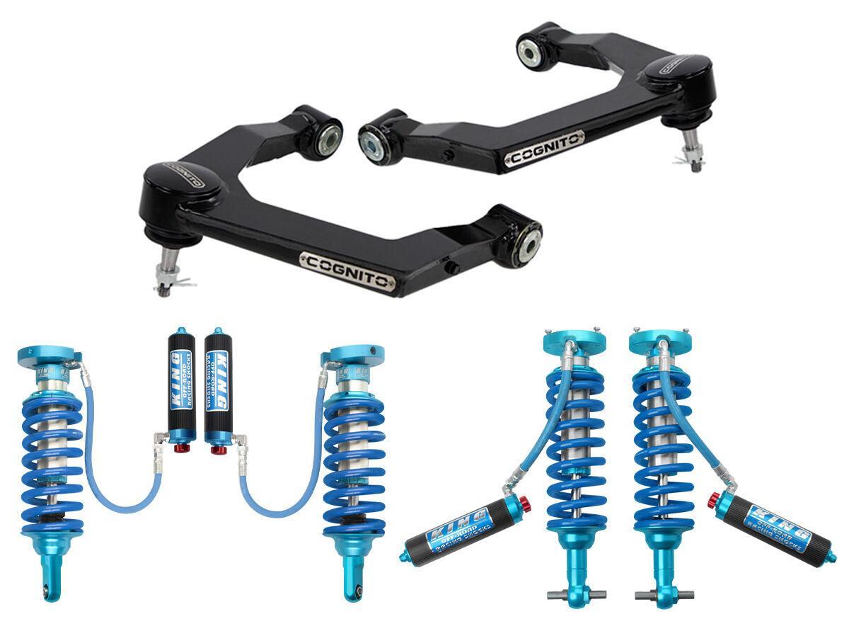 2021-2025 Yukon/Tahoe/Suburban 3" Elite Leveling Kit W/ King 2.5 Shocks Front & Rear (510-P1237)-Leveling Kit-Cognito Motorsports-Dirty Diesel Customs