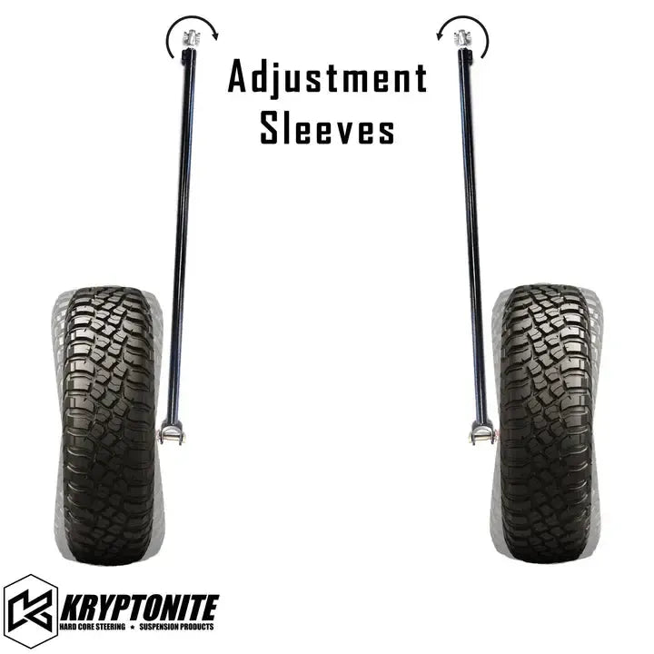 2022-2025 Polaris Death Grip Series Adjustable Toe Links (KRTRATL1)-UTV Steering Components-KRYPTONITE-Dirty Diesel Customs