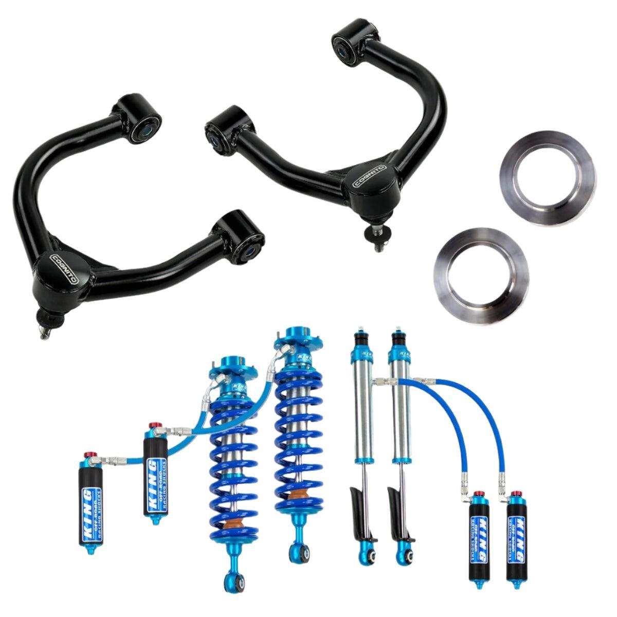 2022-2025 Tundra 3" Elite Leveling Lift Kit W/ King 2.5 Reservoir Shocks Front (535-P1228)-Leveling Kit-Cognito Motorsports-Dirty Diesel Customs