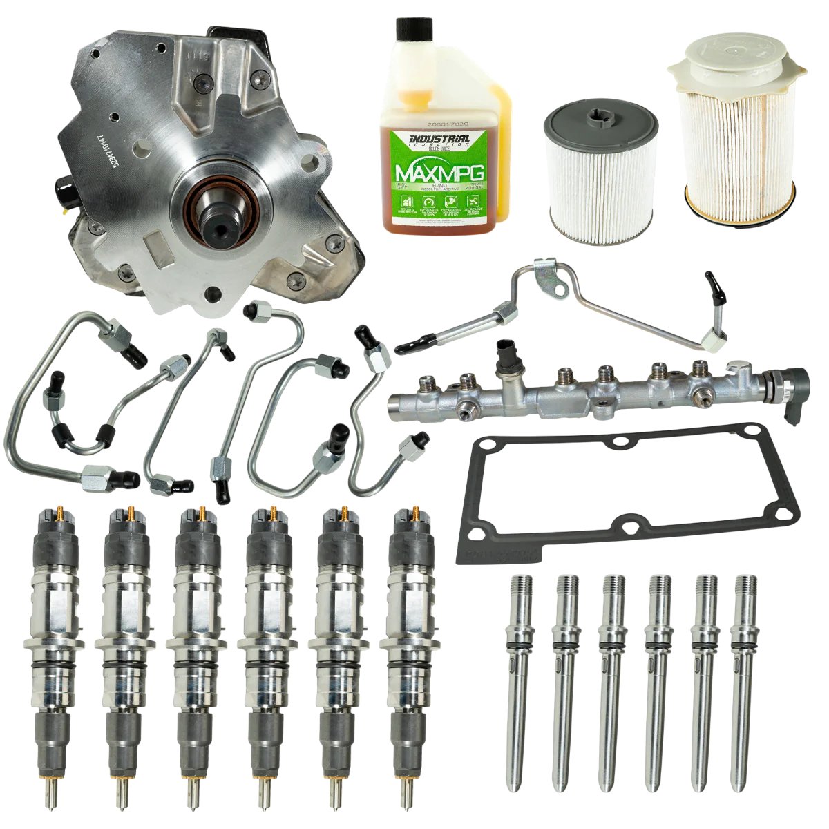 2022-2024 Cummins Disaster Kit High Output - Fuel System Saver - Industrial Injection - Dirty Diesel Customs