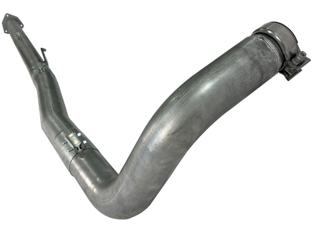 2023-2024 Powerstroke 4" Turbo Back Race Pipe - No Muffler (421042)-Delete Pipe-Mel's Manufacturing-Dirty Diesel Customs