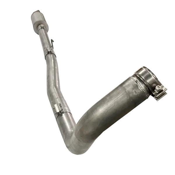 2023-2024 Powerstroke 4" Turbo Back Race Pipe w/ Muffler (421041)-Delete Pipe-Mel's Manufacturing-Dirty Diesel Customs