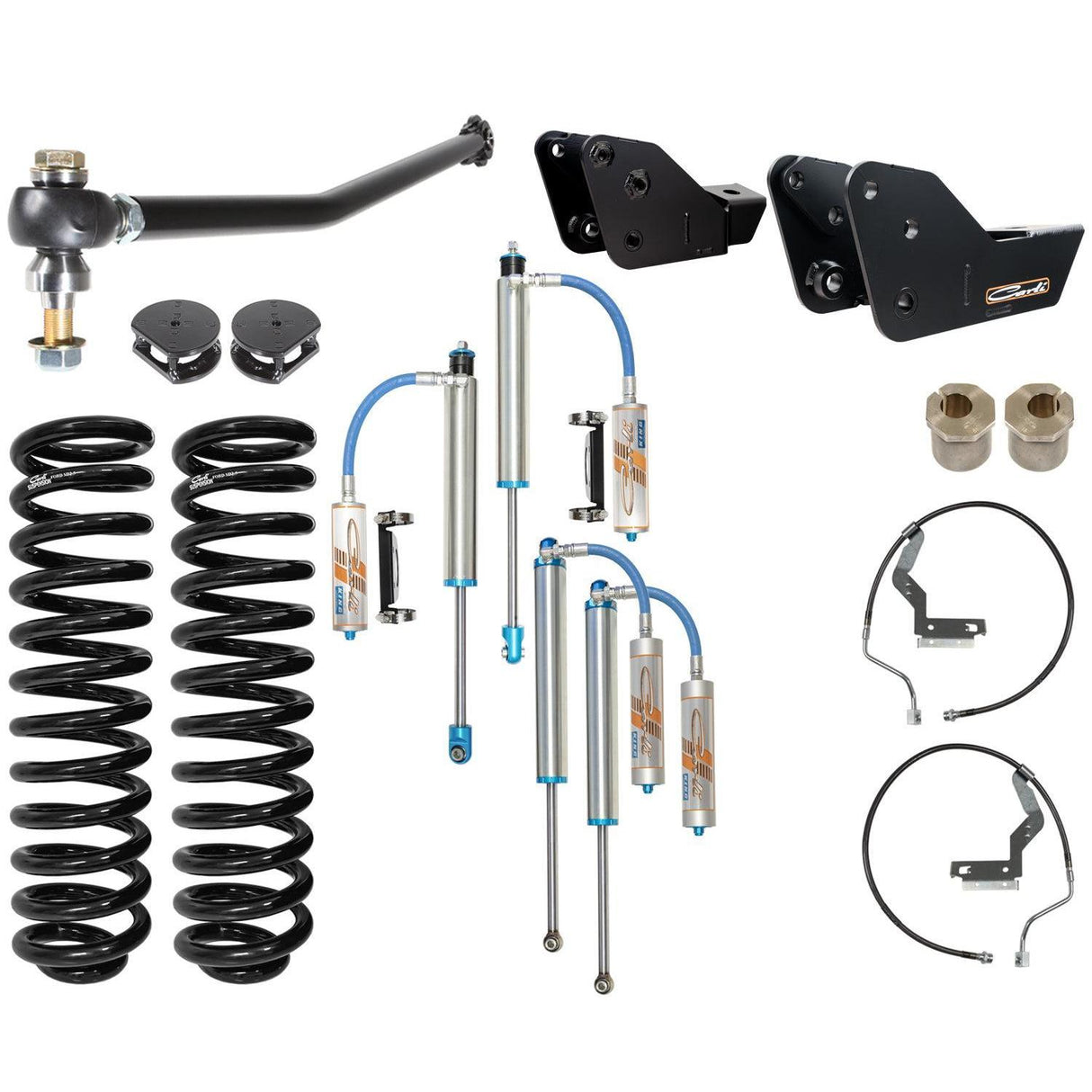 2023-2024 Powerstroke Pintop 3.5" Leveling Kit (CS-FLVL-PT25-23)-Lift Kit-Carli Suspension-Dirty Diesel Customs