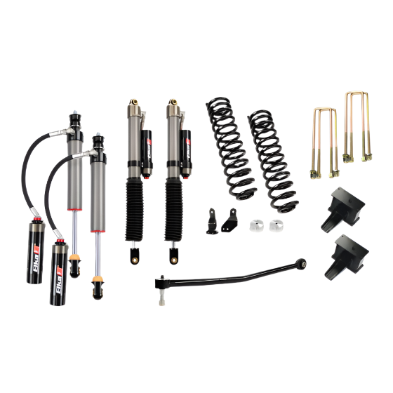 2023-2025 Powerstroke 3" Elite Lift Kit W/ Elka 2.5 Remote Reservoir Shocks Front & Rear (220-P1134)-Lift Kit-Cognito Motorsports-Dirty Diesel Customs