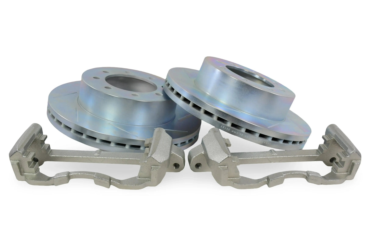 2023-2025 Powerstroke Performance Front Rotors (2261050-2)-Brake Rotors-Baer Brakes-Dirty Diesel Customs