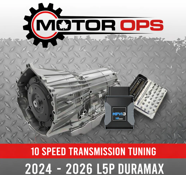 2024-2026 Duramax L5P Motor Ops HP Tuners 10 Speed Transmission Tuning
