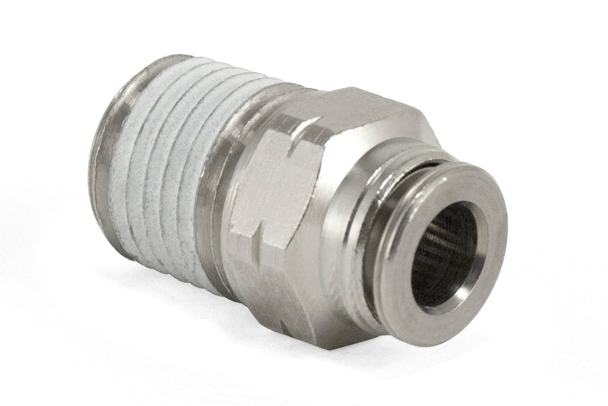 Universal Straight Fitting 1/4" PTC x 1/8" MNPT (21839)