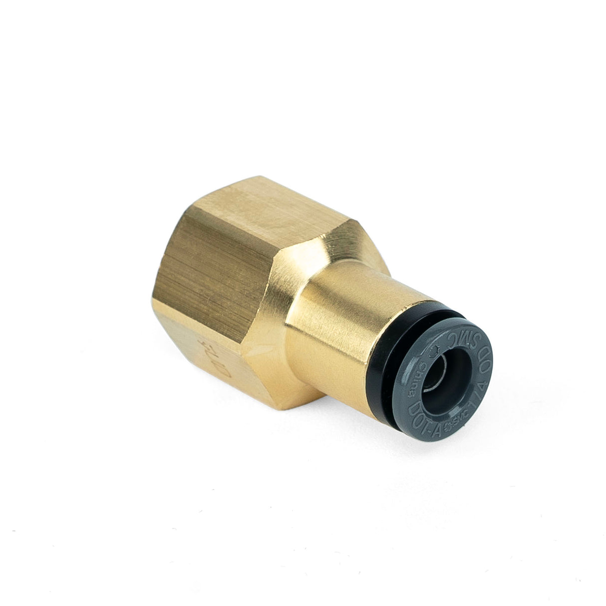 Universal Straight Fitting 1/4" PTC x 1/4" FNPT (21810)