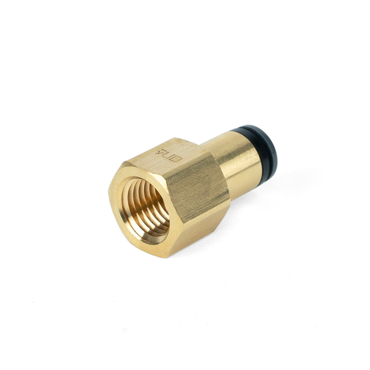 Universal Straight Fitting 1/4" PTC x 1/4" FNPT (21810)