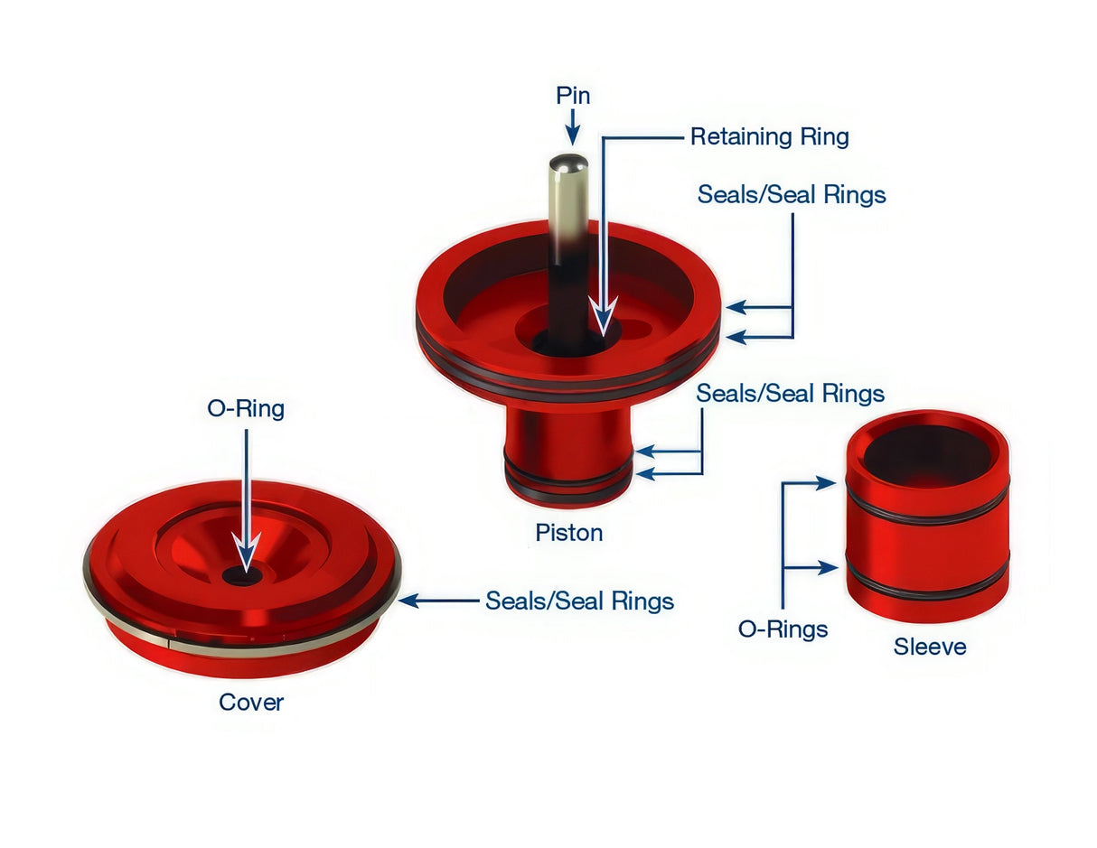 Sonnax 2nd Gear Super Hold Servo Kit 22301B-01K for 47RH, 47RE and 48RE Cummins transmissions