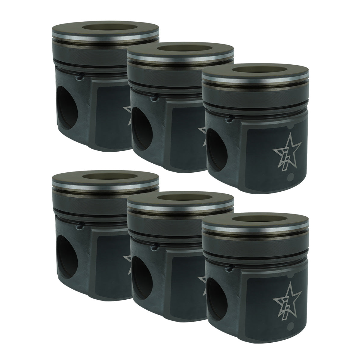 1991-1998 Cummins 5.9L 12V 6BT X-Series Pistons (248120)