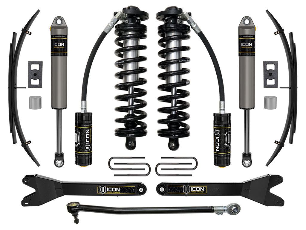2023-2025 Powerstroke ICON 2.5 Front and Rear Lift Kit (ICOK63202RL)
