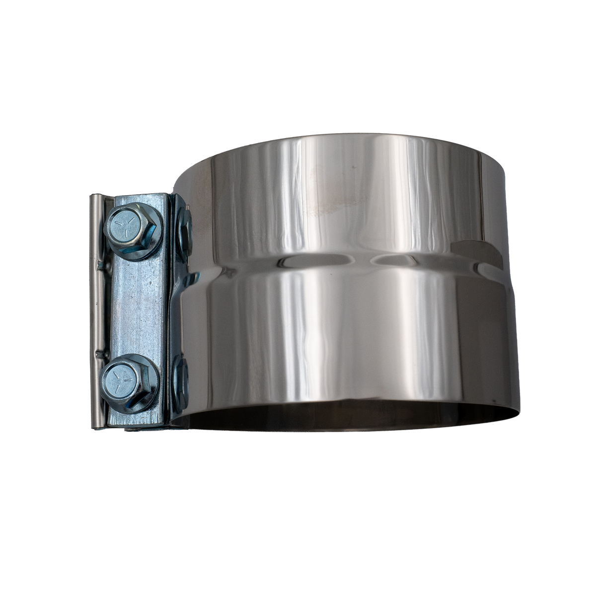 Universal Stainless Steel Lap Joint 4" Exhaust Clamp - Exhaust Clamps - Dirty Diesel Customs