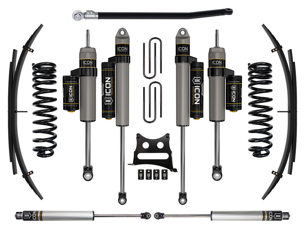 2011-2016 Powerstroke ICON 2.5 Front and Rear Lift Kit (ICOK62584)