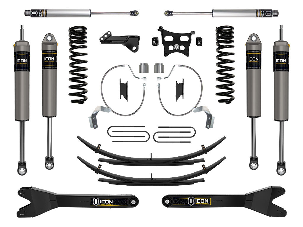 2023-2025 Powerstroke ICON Front and Rear Lift Kit (ICOK65902RL)