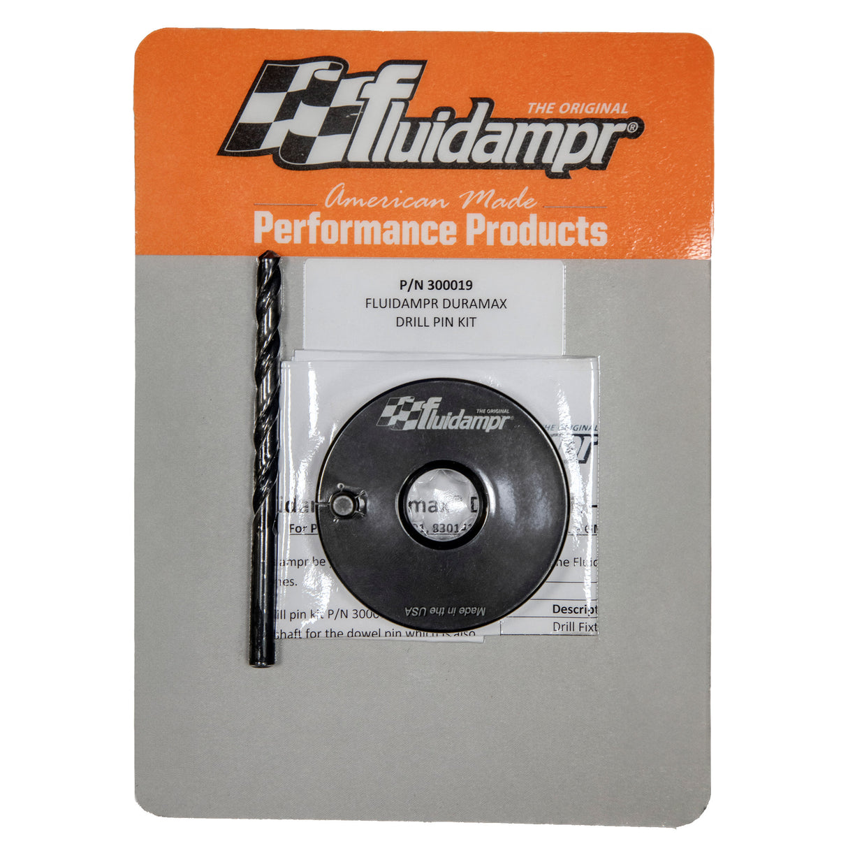 Fluidampr 300019 Drill Pin Kit in package