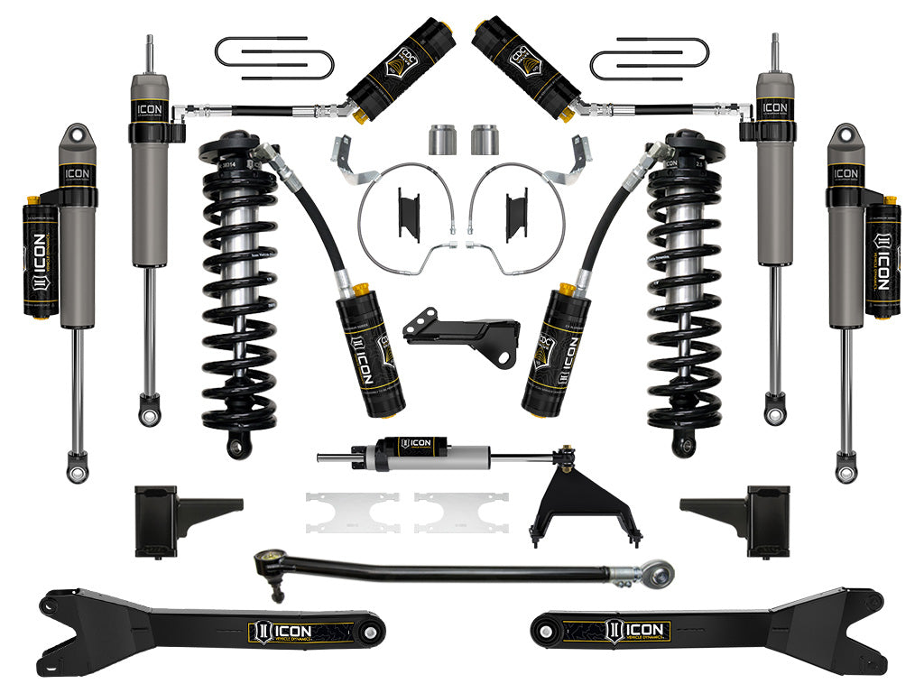 2023-2025 Powerstroke ICON Front and Rear Lift Kit (ICOK63217R)