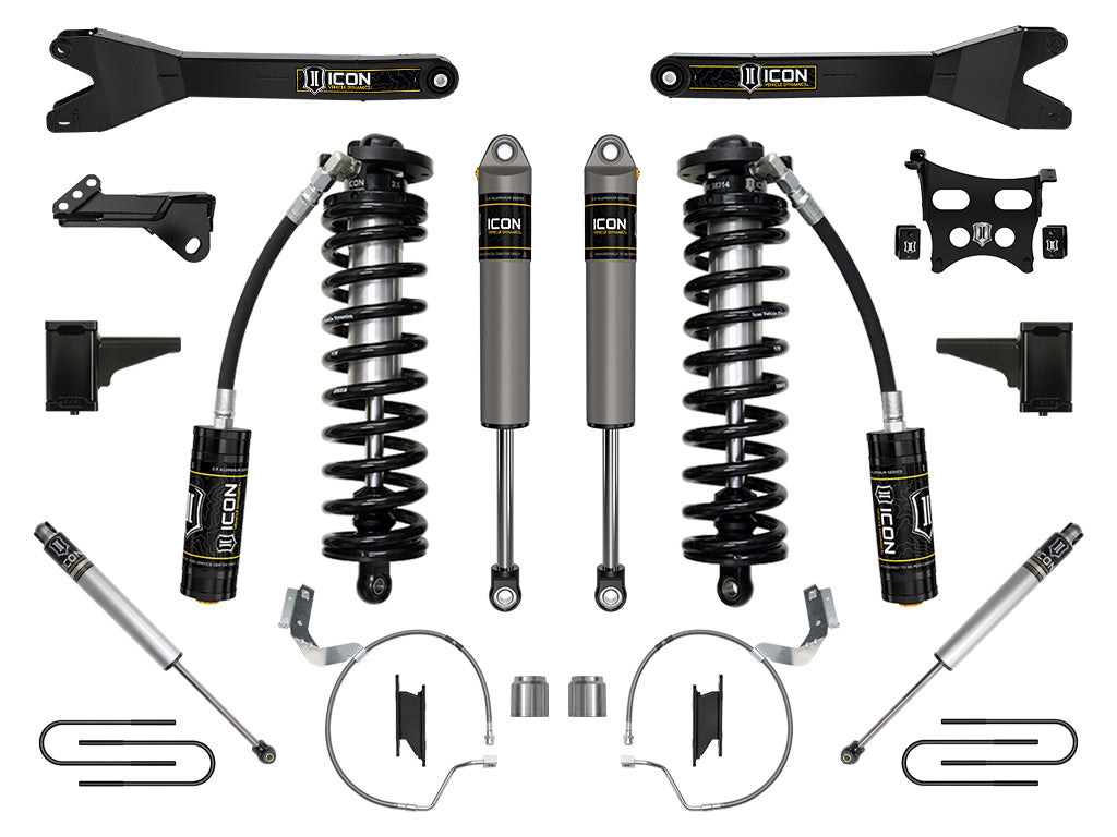 2023-2025 Powerstroke ICON Front and Rear Lift Kit (ICOK63213R)