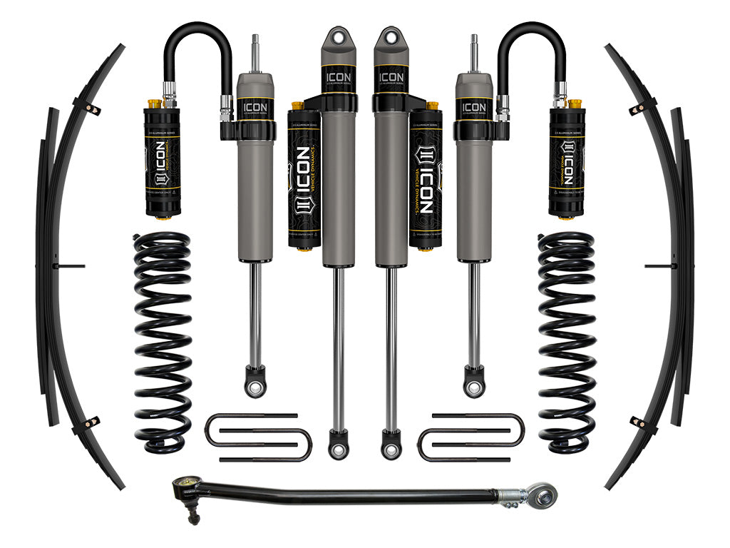 2017-2019 Powerstroke ICON 2.5 Front and Rear Lift Kit (ICOK62514L)