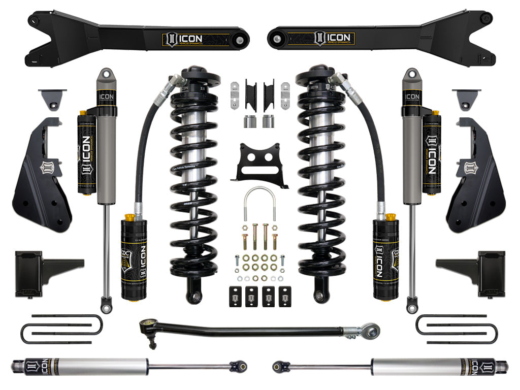 2017-2022 Powerstroke ICON Front and Rear Lift Kit (ICOK63155R)